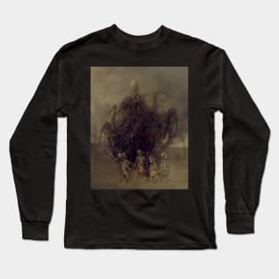 The Slender Man Long Sleeve T-Shirt